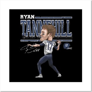 Ryan Tannehill Tennessee Cartoon Posters and Art